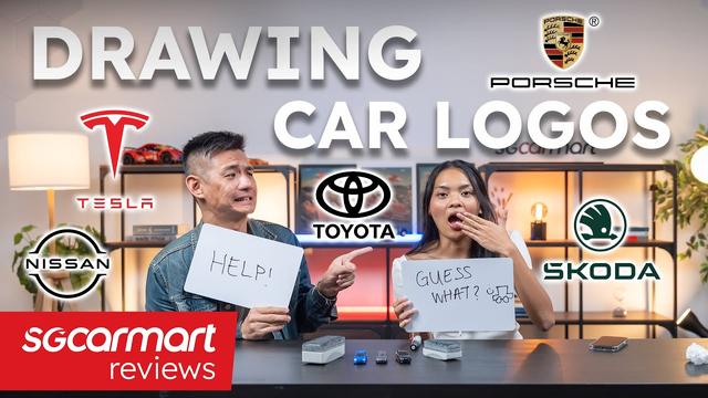 Drawing Car Logos | Sgcarmart Studios